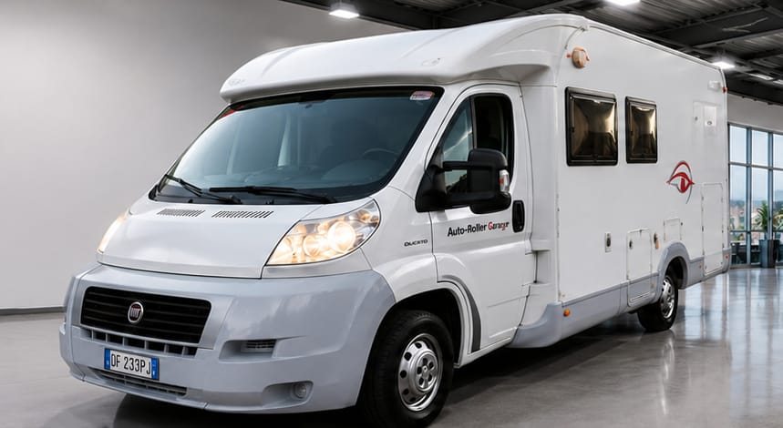 ❌riservato patrizia❌Camper Fiat ducato roller team garage p semi integrale, 2.3 130cv anno 2007, km 117.000.                prezzo 17950
