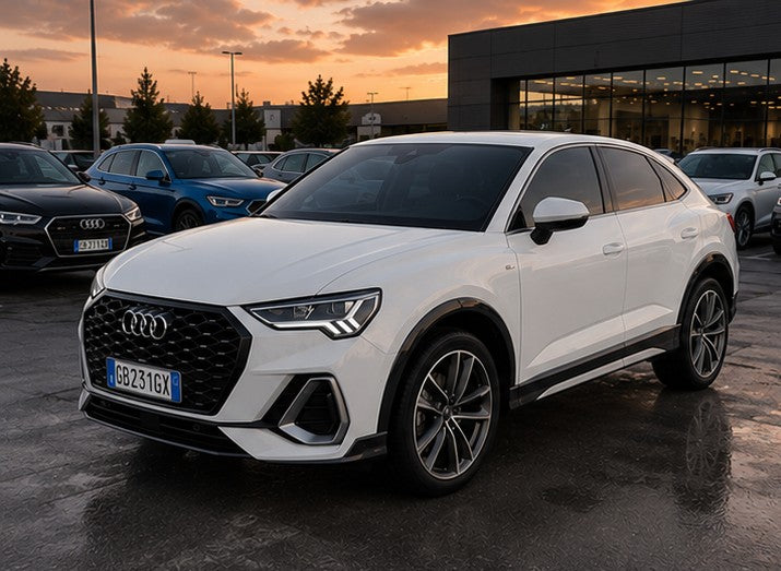 Audi Q3 Sportback 40 2.0 tdi s-line  interno esterno quattro 190cv s-tr  89257 km, 18/05/2020.      Prezzo 24.900