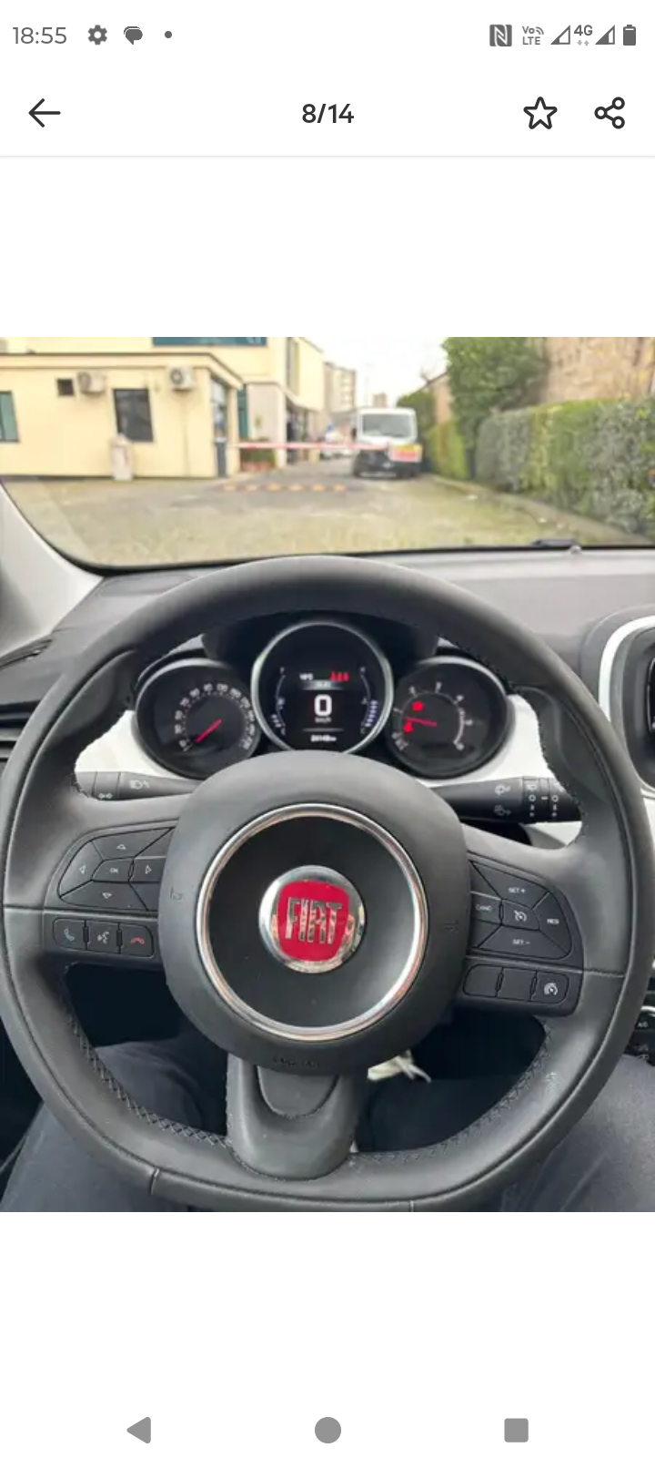 ❌venduta❌FIAT 500 X 1.6 MJT LOUNGE 4X2 120CV  MANUALE KM 93.000