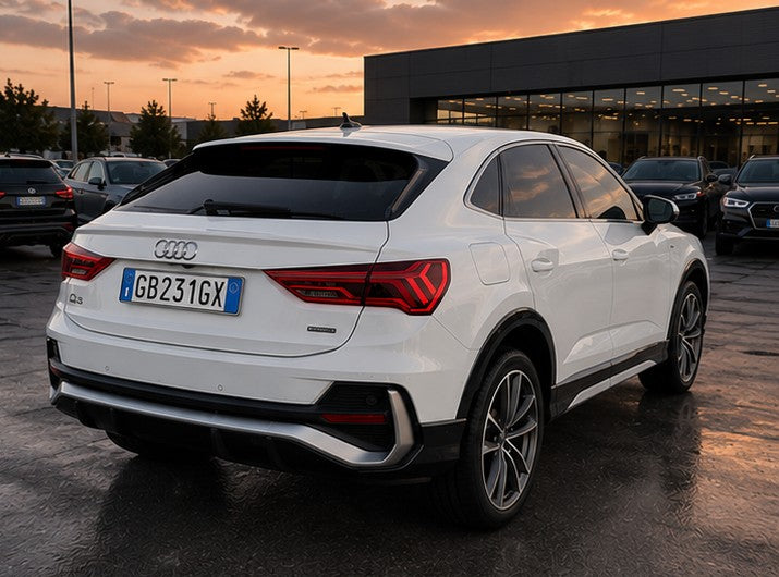 Audi Q3 Sportback 40 2.0 tdi s-line  interno esterno quattro 190cv s-tr  89257 km, 18/05/2020.      Prezzo 24.900
